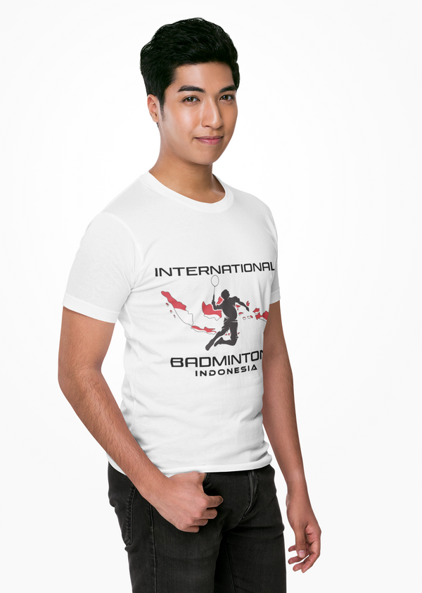 Sports Unisex Indonesia Badminton T-Shirt